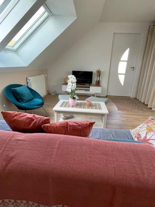 Appartement Cosy Sous Les Toits Lion-sur-Mer Exterior foto